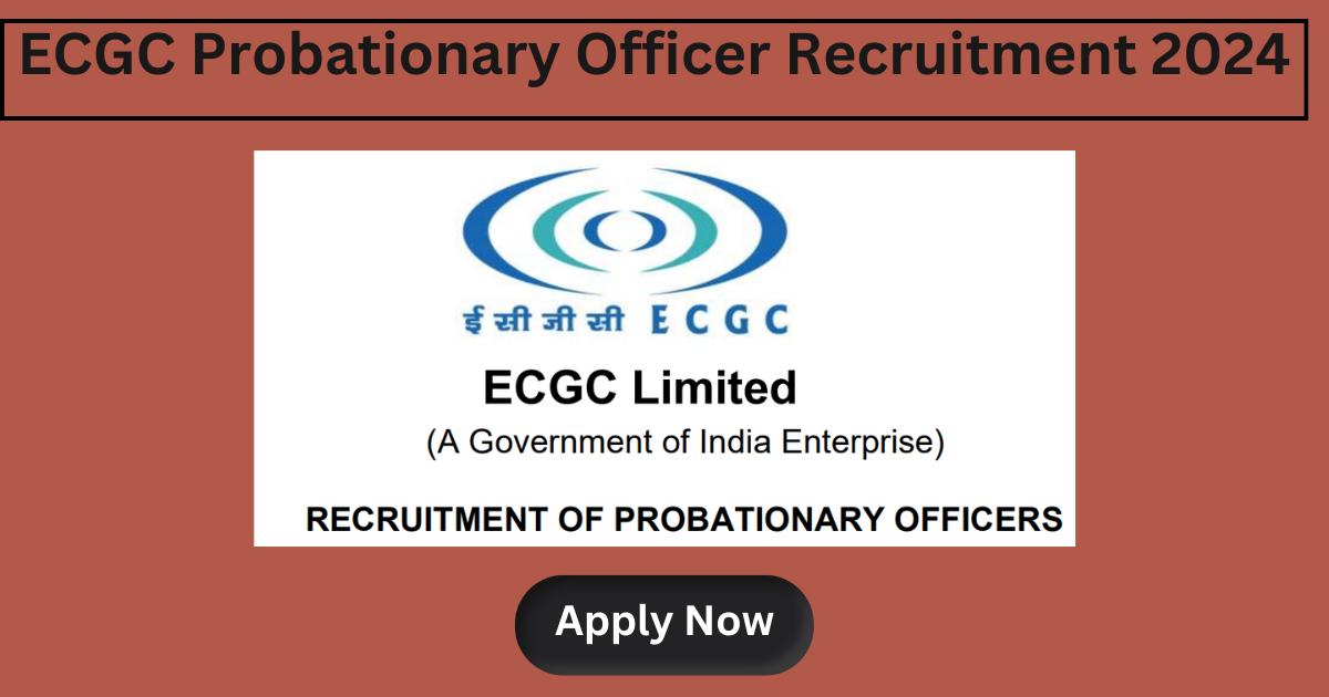 ECGC PO Recruitment 2024