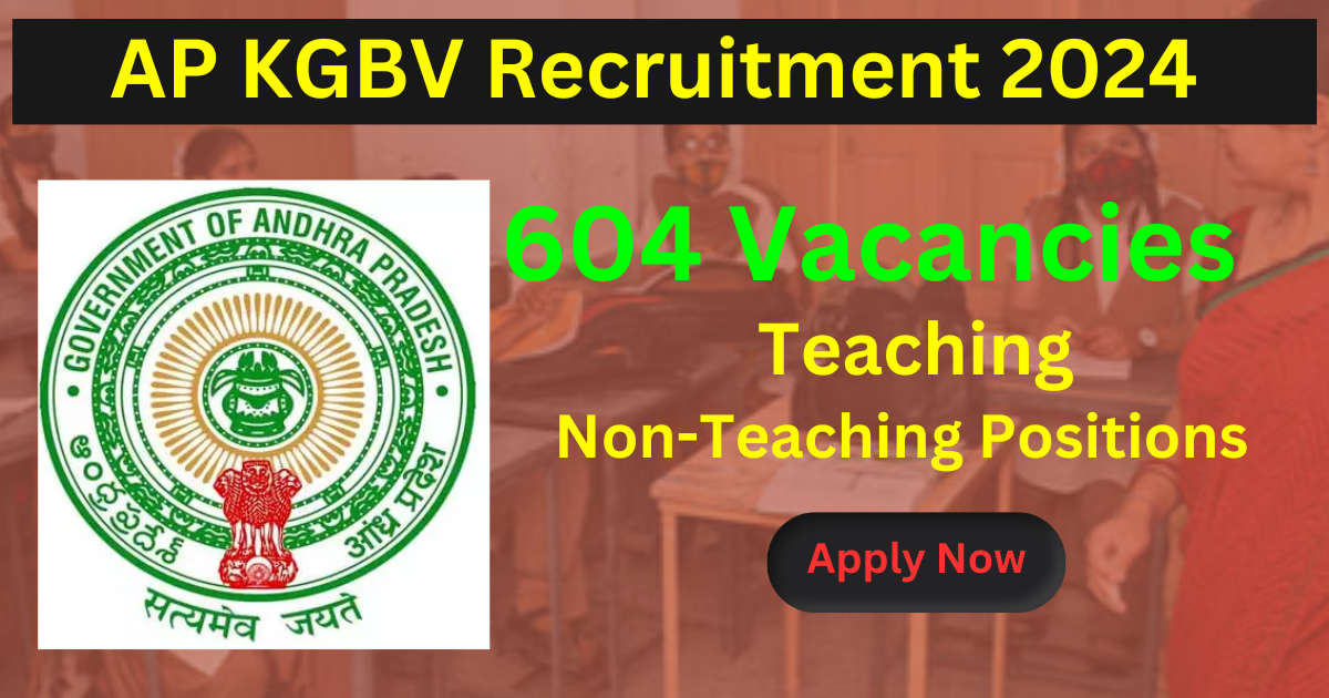 AP KGBV Recruitment 2024