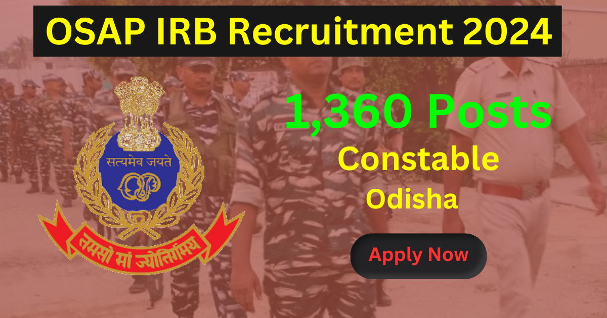 OSAP IRB Recruitment 2024